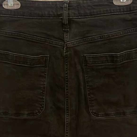 Madewell black denim skirt - Picture 4 of 6